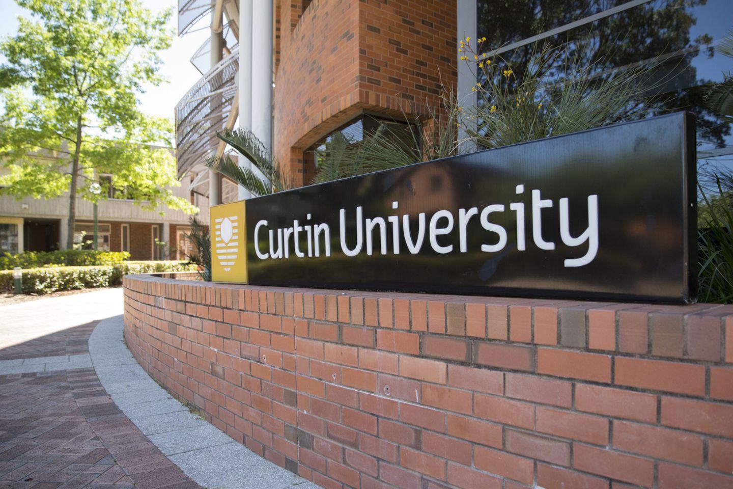 Curtin University campus building in Perth, Australia