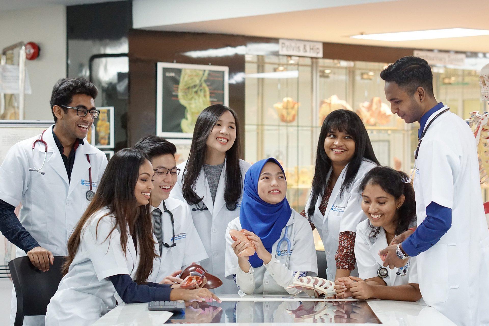 Multidisciplinary health sciences students